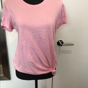 Pink madewell side tee